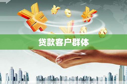 安仁贷款客户群体