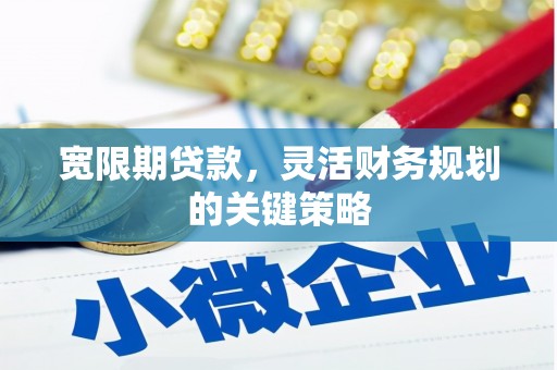 漯河宽限期贷款，灵活财务规划的关键策略