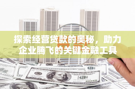 云和探索经营贷款的奥秘，助力企业腾飞的关键金融工具