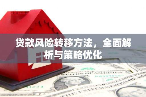 泉港贷款风险转移方法，全面解析与策略优化