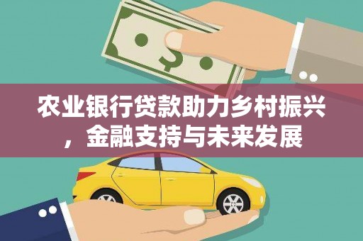 将军农业银行贷款助力乡村振兴，金融支持与未来发展