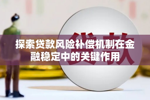 金秀探索贷款风险补偿机制在金融稳定中的关键作用