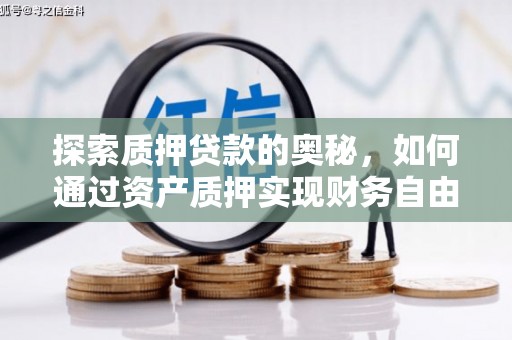 特克斯探索质押贷款的奥秘，如何通过资产质押实现财务自由