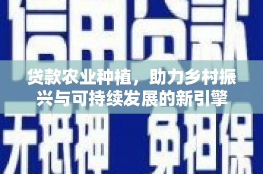 宝兴贷款农业种植，助力乡村振兴与可持续发展的新引擎
