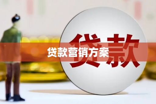 剑河贷款营销方案