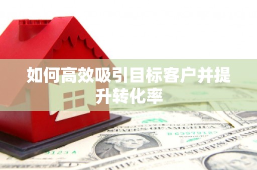 新乡如何高效吸引目标客户并提升转化率