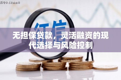 江门无担保贷款，灵活融资的现代选择与风险控制