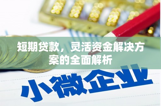 淄川短期贷款，灵活资金解决方案的全面解析