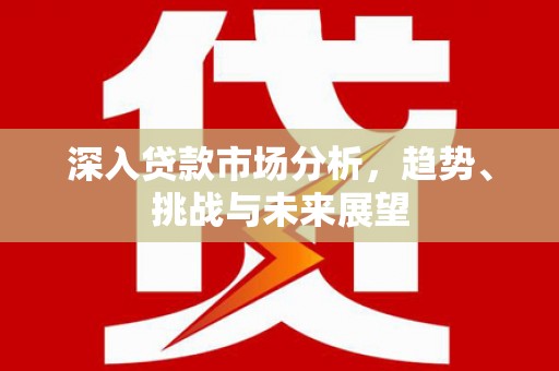 道外深入贷款市场分析，趋势、挑战与未来展望