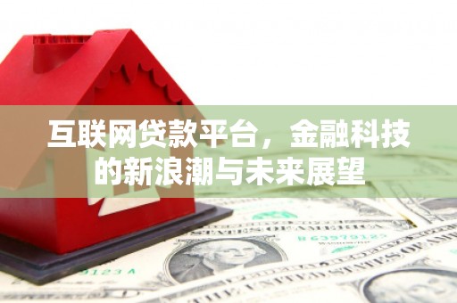 晋州互联网贷款平台，金融科技的新浪潮与未来展望