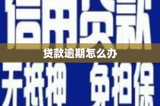 三沙贷款逾期怎么办