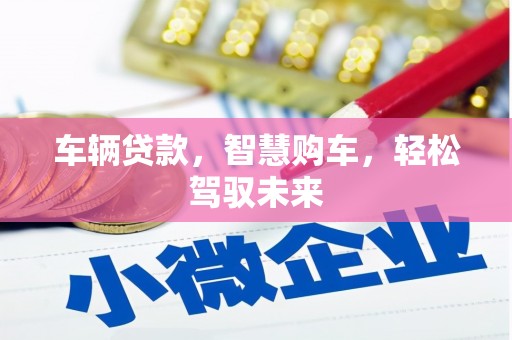 明溪车辆贷款，智慧购车，轻松驾驭未来