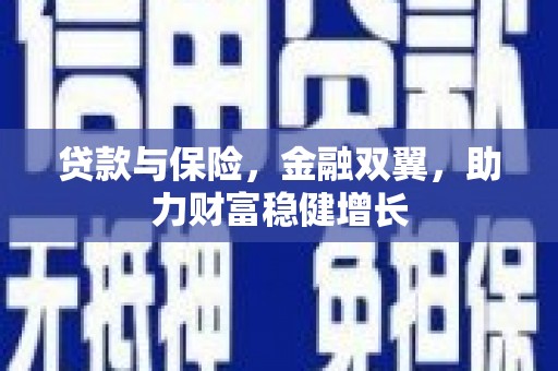 阿拉山口贷款与保险，金融双翼，助力财富稳健增长