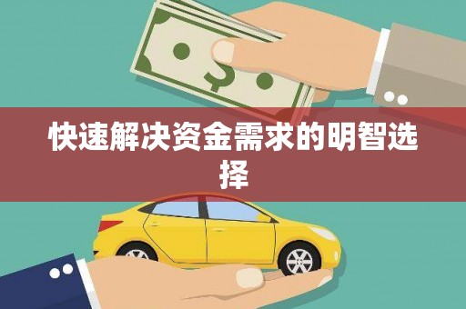 新洲快速解决资金需求的明智选择
