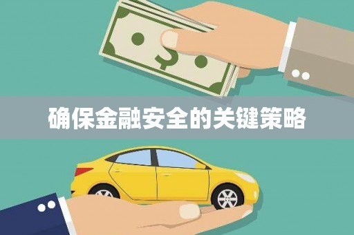 伽师确保金融安全的关键策略